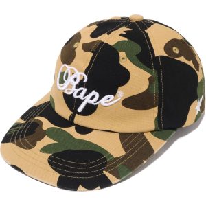 1ST CAMO BAPE PANEL CAP LADIES