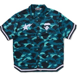 COLOR CAMO WARM UP SS SHIRT MENS