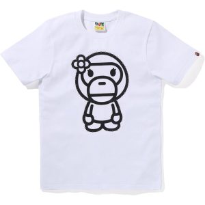 CRYSTAL STONE BIG BABY LISA TEE LADIES