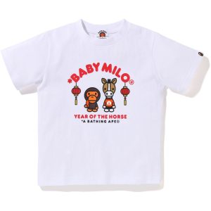 YEAR OF THE HORSE BABY MILO TEE KIDS