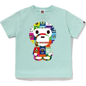 BABY MILO PATCHWORK BIG BABY MILO TEE KIDS